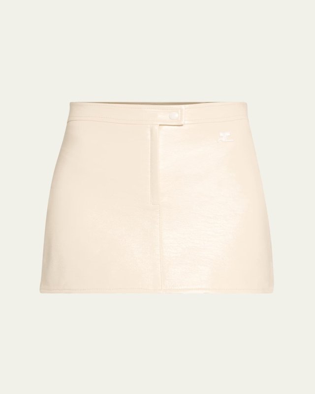 Vinyle Reedition Mini Skirt